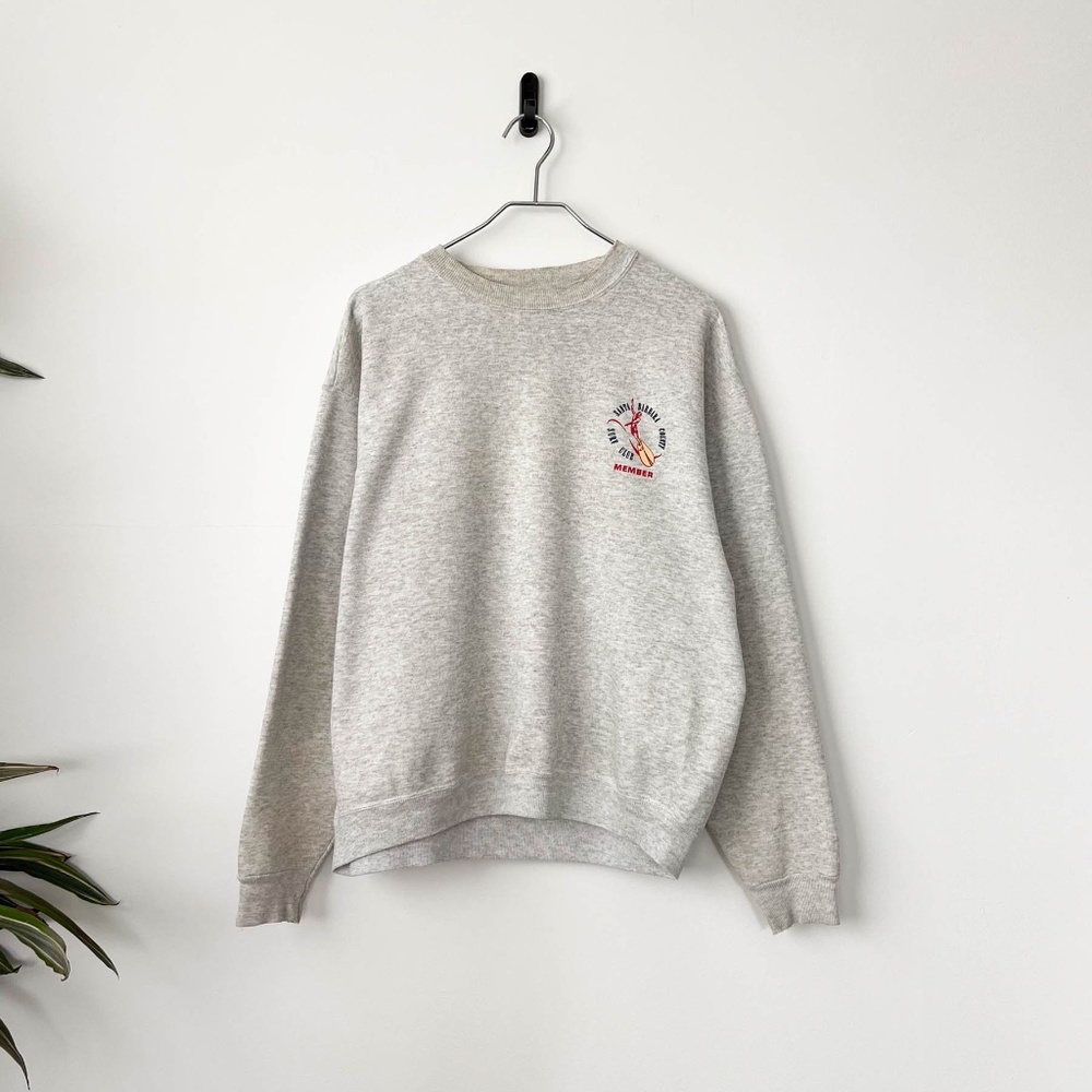 Rare True Vintage 90's Santa Barbara Surf Club Member California Sweatshirt - Picture 4 of 8